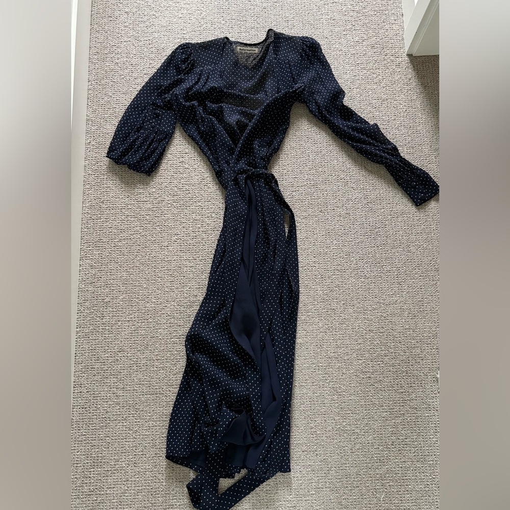 REFORMATION WRAP DRESS